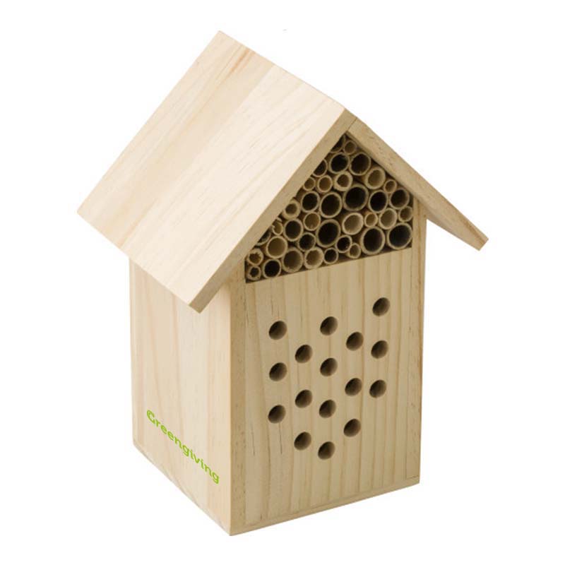 Bijenhuisje van hout | Eco geschenk